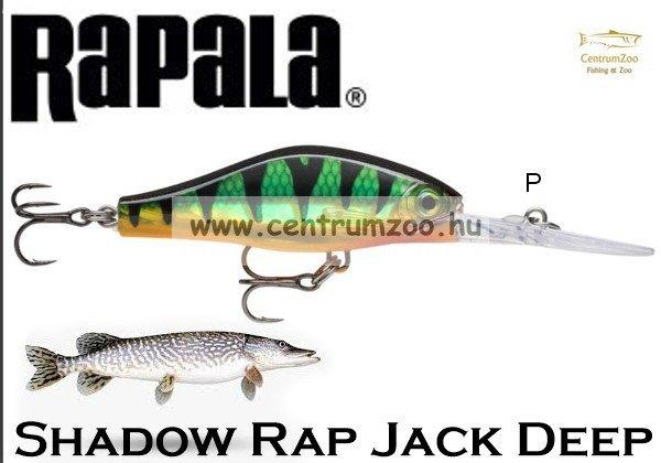 Rapala SDRJD07 Shadow Rap Jack Deep 7cm 10g wobbler - P színben
