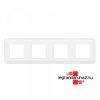 Legrand Program Mosaic keret 4x2 modulos, fehr , Legrand 07