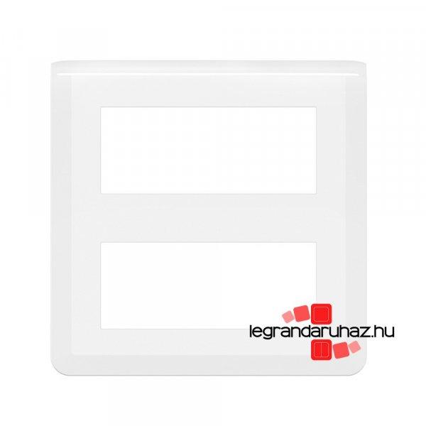 Legrand Program Mosaic keret 2x5 modulos, vízszintes, fehér , Legrand 078830L