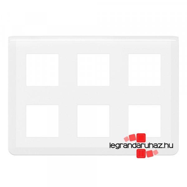 Legrand Program Mosaic keret 2x3x2 modulos, vízszintes, fehér , Legrand
078832L