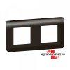 Legrand Program Mosaic keret 2x2 modulos, antracit , Legrand