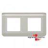 Legrand Program Mosaic keret 2x2 modulos, alumnium , Legran