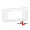Legrand Program Mosaic keret 1x4 modulos, vzszintes, fehr 