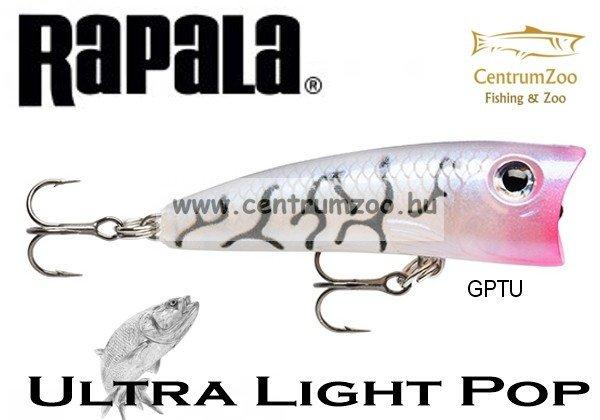 Rapala ULP04 Ultra Light Popper 4cm 3g felszíni wobbler - GPTU színben