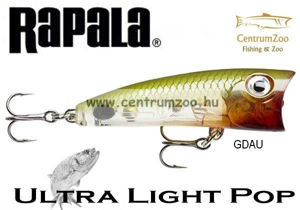 Rapala ULP04 Ultra Light Popper 4cm 3g felszíni wobbler - GDAUszínben