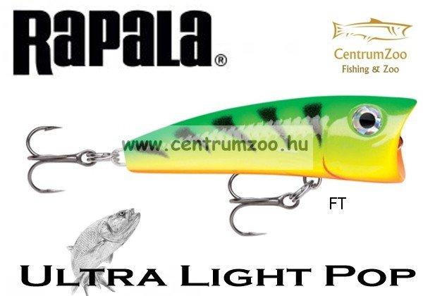Rapala ULP04 Ultra Light Popper 4cm 3g felszíni wobbler - FT színben