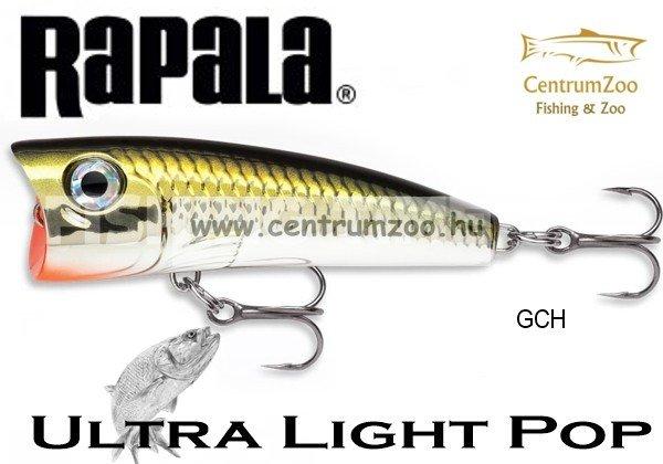 Rapala ULP04 Ultra Light Popper 4cm 3g felszíni wobbler - GCH színben