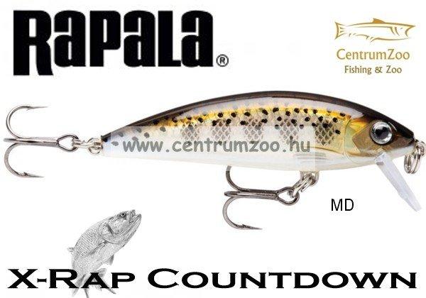 Rapala XRCD07 X-Rap Countdown Rap 7cm 10g wobbler - MD színben