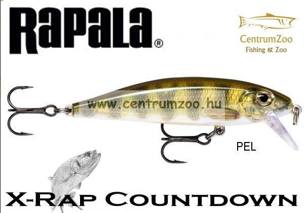 Rapala XRCD07 X-Rap Countdown Rap 7cm 10g wobbler - PEL színben