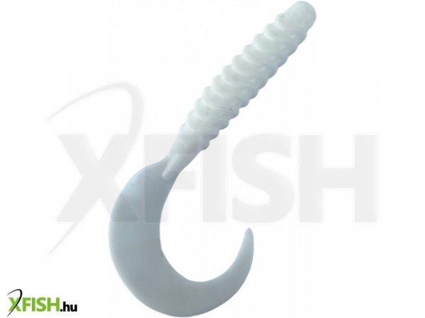 Czero Finchy Twister Single Tail Worm White Műcsali Fehér 6cm 20 db/csomag