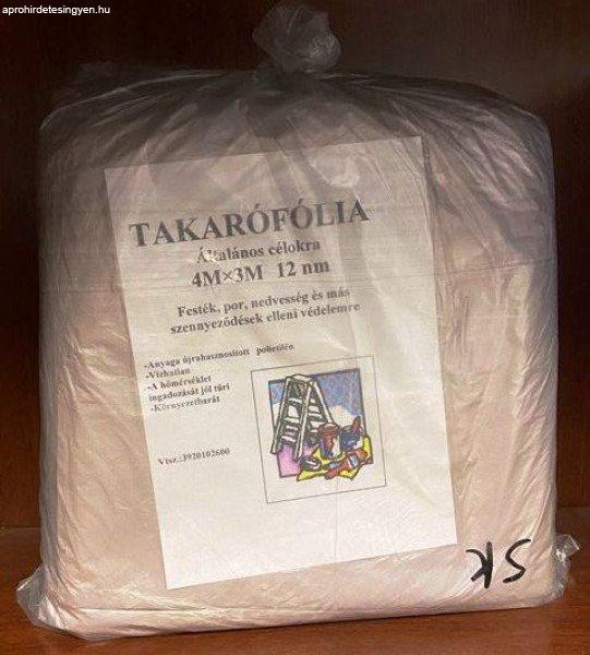 TAKARÓFÓLIA 2,4X5 M 10 mikron 12 m2