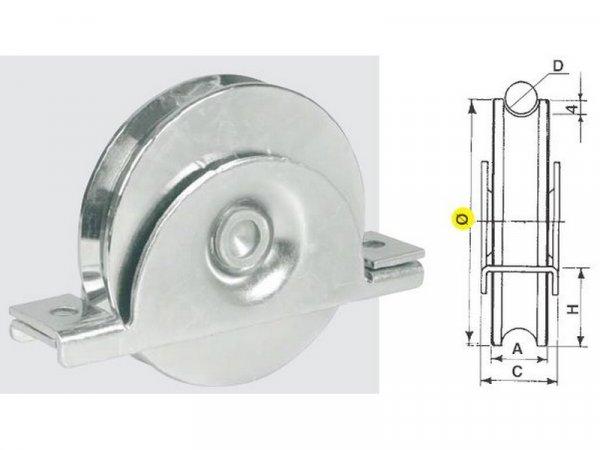 TOLÓKAPUV.IBFM KERÉK TALP 16 ½U½80