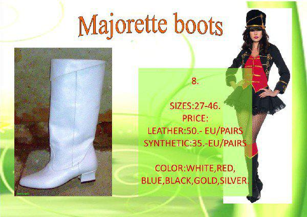 Majorette boots 8.