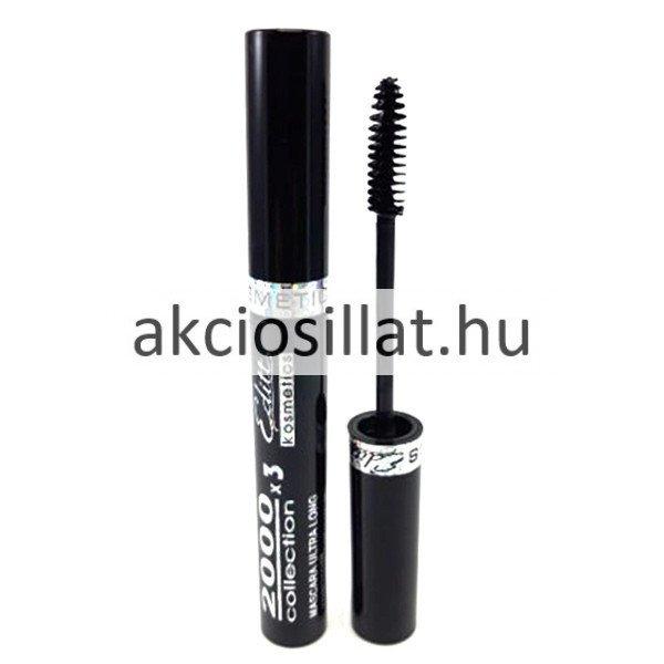 Editt 2000x3 Collection Mascara Ultra Long Black szempillaspirál 12ml