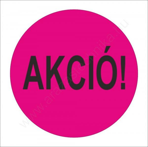 35mm AKCIÓ - fluo PINK körcímke (1.000db/tek)