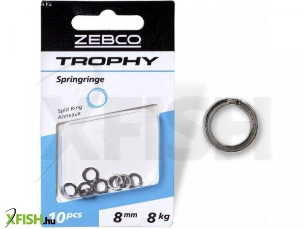 Zebco Trophy Split Ring Karika 10mm 10Kg 10db/csomag