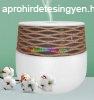 Aroma Diffzor mini, 30 ml-es rtartalom, ultrahangos illol