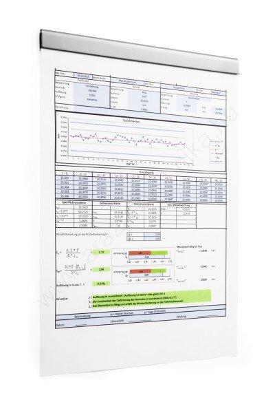 DURAFIX® RAIL 210mm - EZÜST - öntapadó mágnes KLIP (4706-023) (5db/cs)