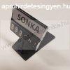 rkazetta SZETT 74x51mm lapozhat szmok+5cm_szr+TALP - fek