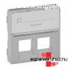 Legrand Valena Life 2xRJ45 csatlakozaljzat burkolat, cmket