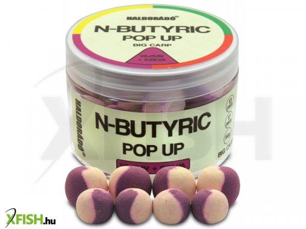 Haldorádó N-Butyric Big Carp Pop Up Bojli Vajsav Szilva 13-17mm 50Gr