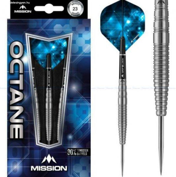 Mission Octane steel darts szett - 23g, 80% Volfrám