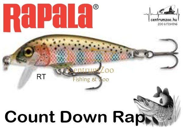 Rapala CD05 Count Down Rap wobbler 5cm 5g - RT színben