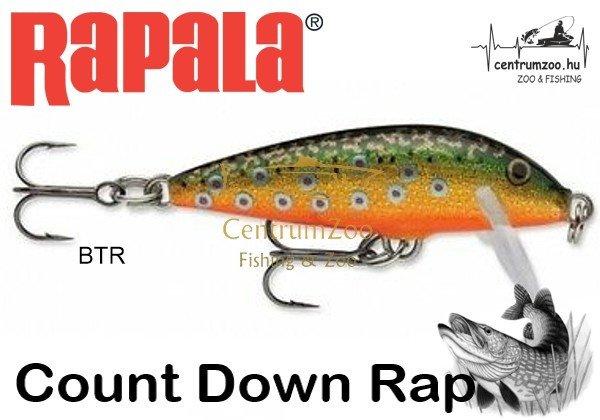 Rapala CD05 Count Down Rap wobbler 5cm 5g - BTR színben