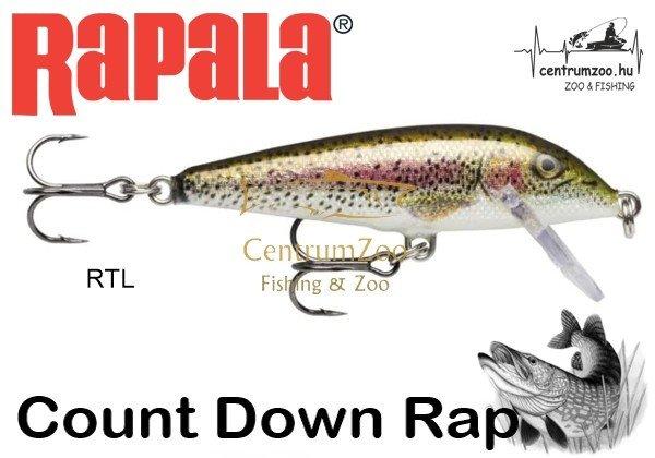 Rapala CD05 Count Down Rap wobbler 5cm 5g - RTL színben