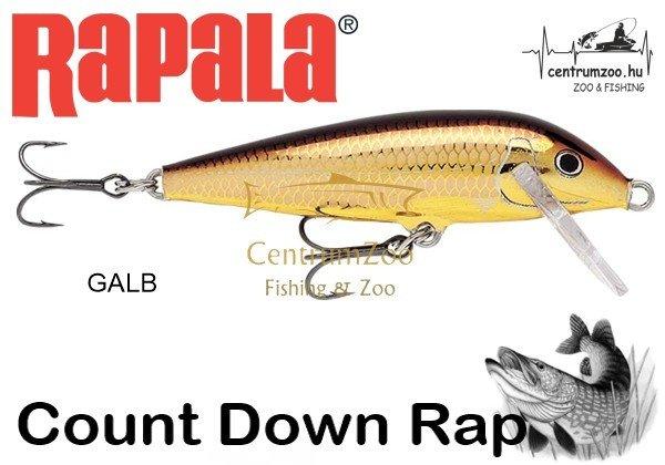 Rapala CD05 Count Down Rap wobbler 5cm 5g - GALB színben