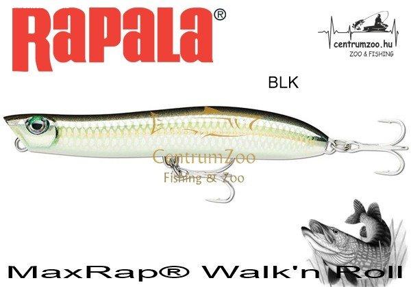 Rapala Maxrap® Walk'N Roll 10 - (Mxrwr10) Blk 10Cm 13G Wobbler