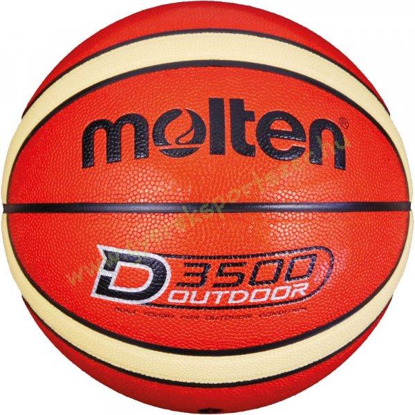 Molten B6D3500 szintetikus bőr kültéri kosárlabda