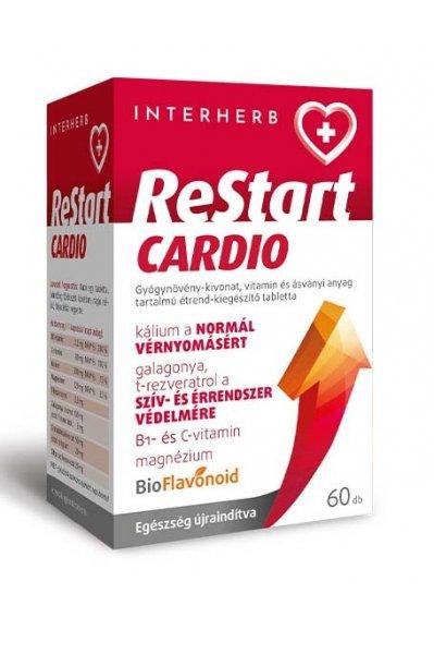 Interherb ReStart Cardio tabletta (60 db)