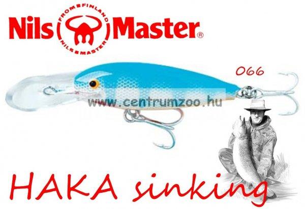 Nils Master Haka Deep Diving 7cm 12g wobbler (Color-066) Blue