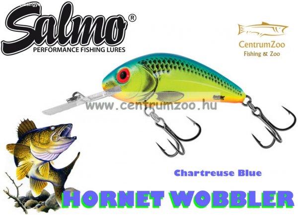 Salmo Rattlin' Hornet 4.5cm 6g wobbler (Qrh004)(H45F) Chartreuse Blue