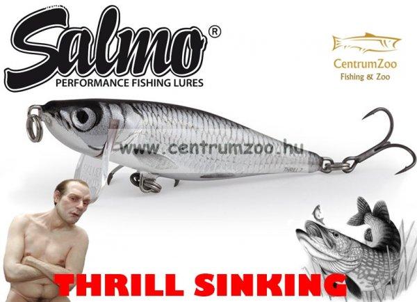 Salmo Thrill 5cm 6,5g süllyedő wobbler (QTH024) Gunmetalfish