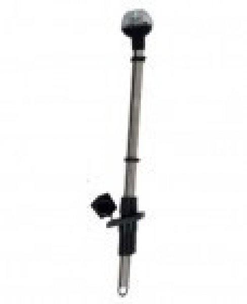 Körfény fehér 54 cm talppal lobogós EVA