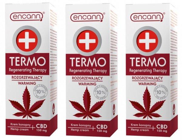 Encann® TERMO melegítő hatású CBD olaj tartalmú krém akció (3x150 ml)