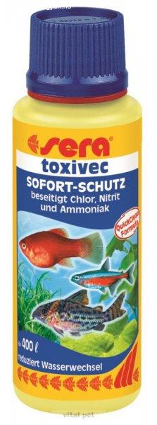 SERA Toxivec 100 ml (NO2-, NO3-, algacsökkentő, pH, kH stabiliz.)