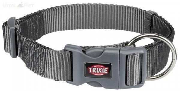 TRIXIE Premium nyakörv L-XL 40-65 cm/25mm graphite