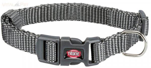 TRIXIE premium nyakörv XS-S 22-35 cm/10mm graphite