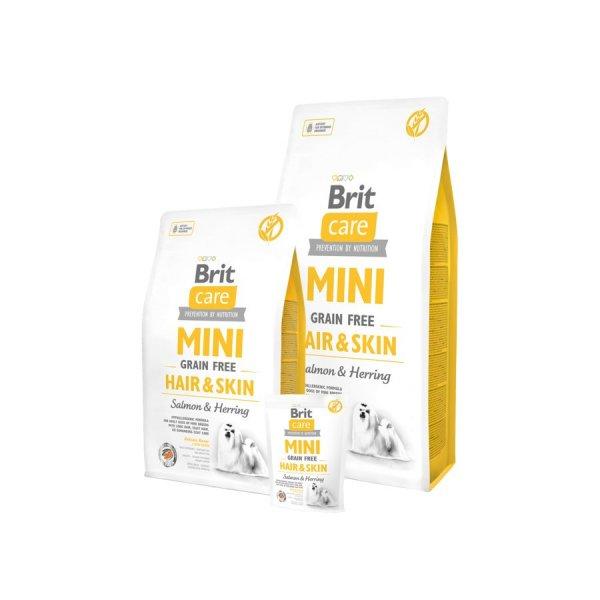 Brit Care MINI - HAIR & SKIN LAZAC & HERING 2 kg