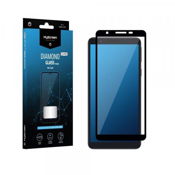 MyScreen Diamond Glass edge - Samsung SM-S906 Galaxy S22 Plus (2022) teljes
képernyős kijelzővédő üvegfólia fekete (9H)