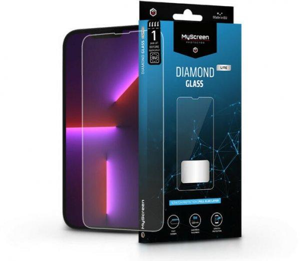 MyScreen Lite Glass Full Glue - Apple iPhone 13 Pro Max (6.7) kijelzővédő
üvegfólia (9H)