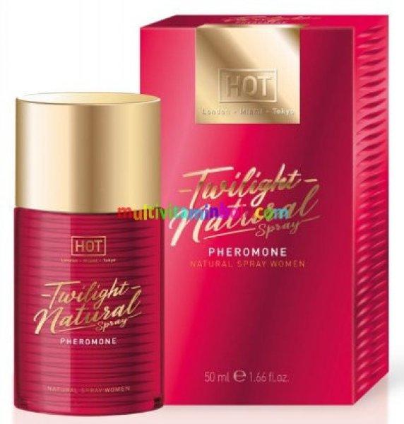 HOT Twilight Natural Spray Woman 50 ml, Feromon Parfüm Nőknek, illatmentes 
