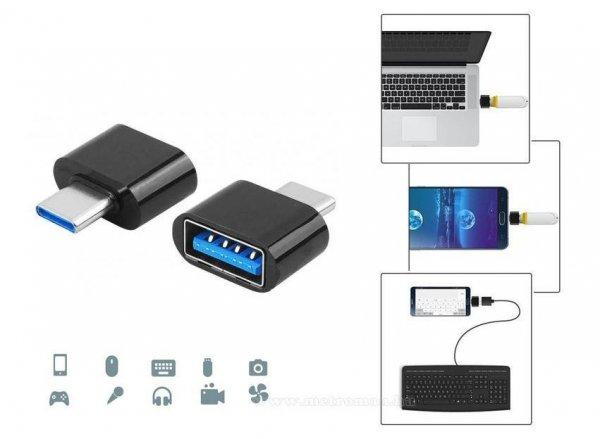 USB-A USB-C átalakító OTG adapter MOTG18