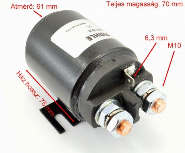 Egyenáramú mágneskapcsoló 12V 300A