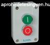 Nyomgomb tokozott IP44 zld, piros