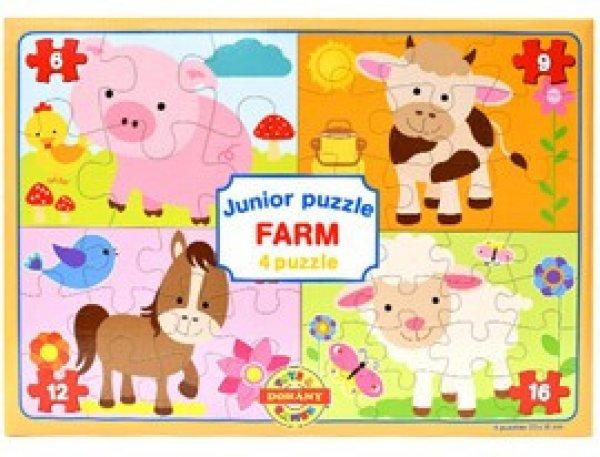 Bébi Junior puzzle Óceán/ Farm/ Jungle többféle