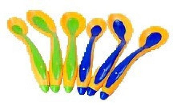 Baby Bruin puha peremű etetőkanál 3db-os